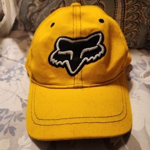 FOX racing adjustable strap hat used